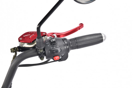 Электроскутер WHITE SIBERIA PRO MAX 3950W, черный