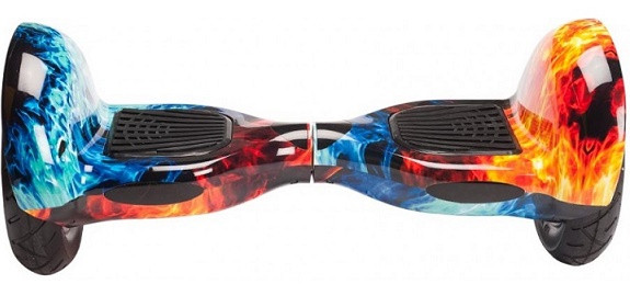 Гироскутер Smart Balance Wheel SUV 10 дюймов c АРР приложением, огонь и вода