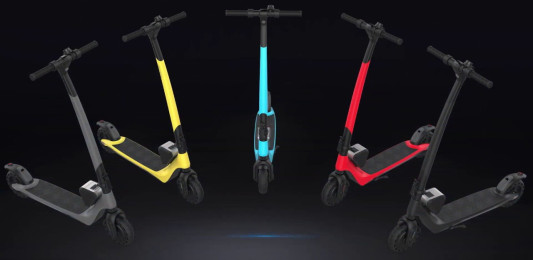 Электросамокат Joyor A3, голубой