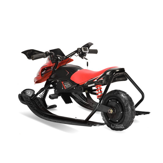 Электроснегокат WHITE SIBERIA BELЁК 800W (красный)