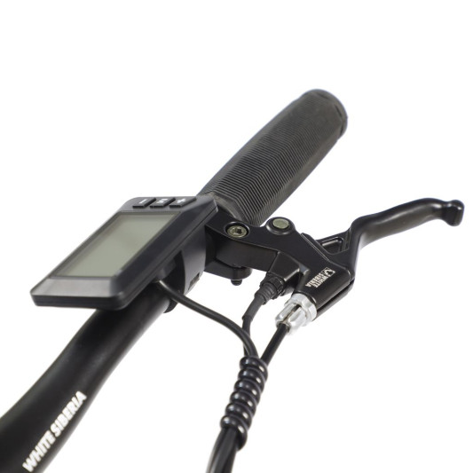 Электровелосипед WHITE SIBERIA CAMRY LIGHT 500W (матовый серебристый)