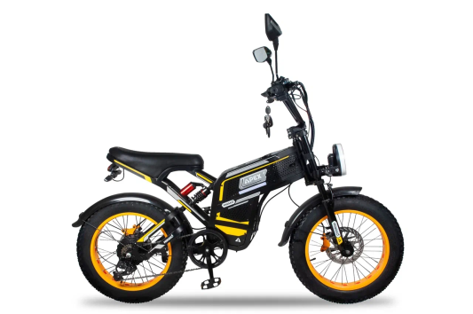 Электровелосипед Minako Apex желтый