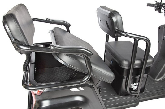Электротрицикл Rutrike Топик, черный