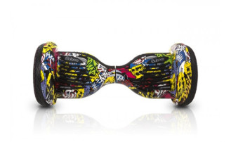 Гироскутер Ibalance LE, желтый граффити