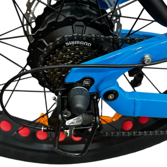 Электровелосипед eDro Forester Синий