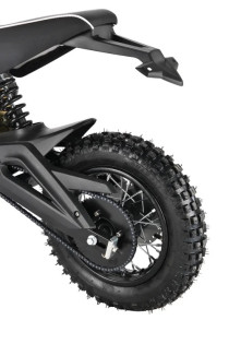 Электромотоцикл WHITE SIBERIA SOCHI 1300W, красный